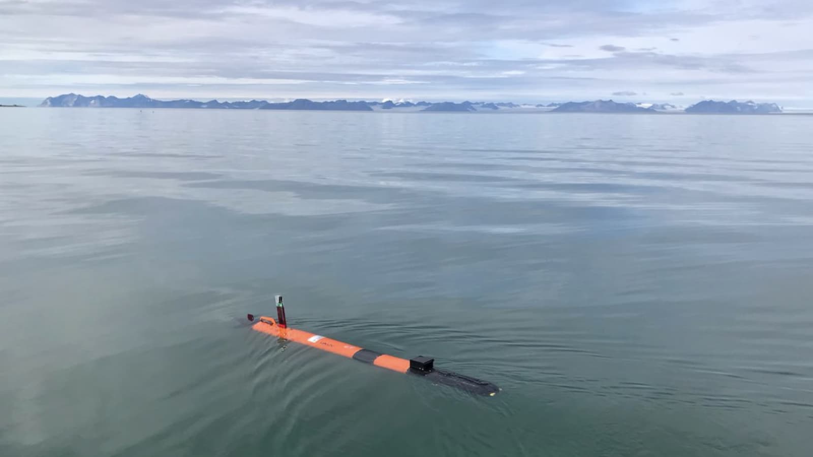 AUV Roald in Adventfjorden